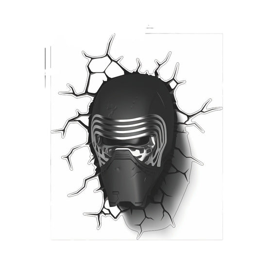 The Black Mask Muursticker gemaakt van PVC