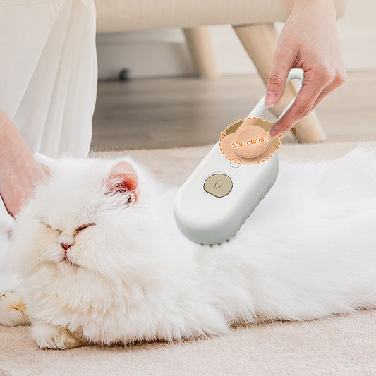 Elektrische Huisdierkam – Spray & Massage voor Katten en Honden 🐾