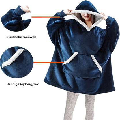 ❄️ Fluffy TV Hoodie Blanket – Jouw Ultieme Winter Must-Have!