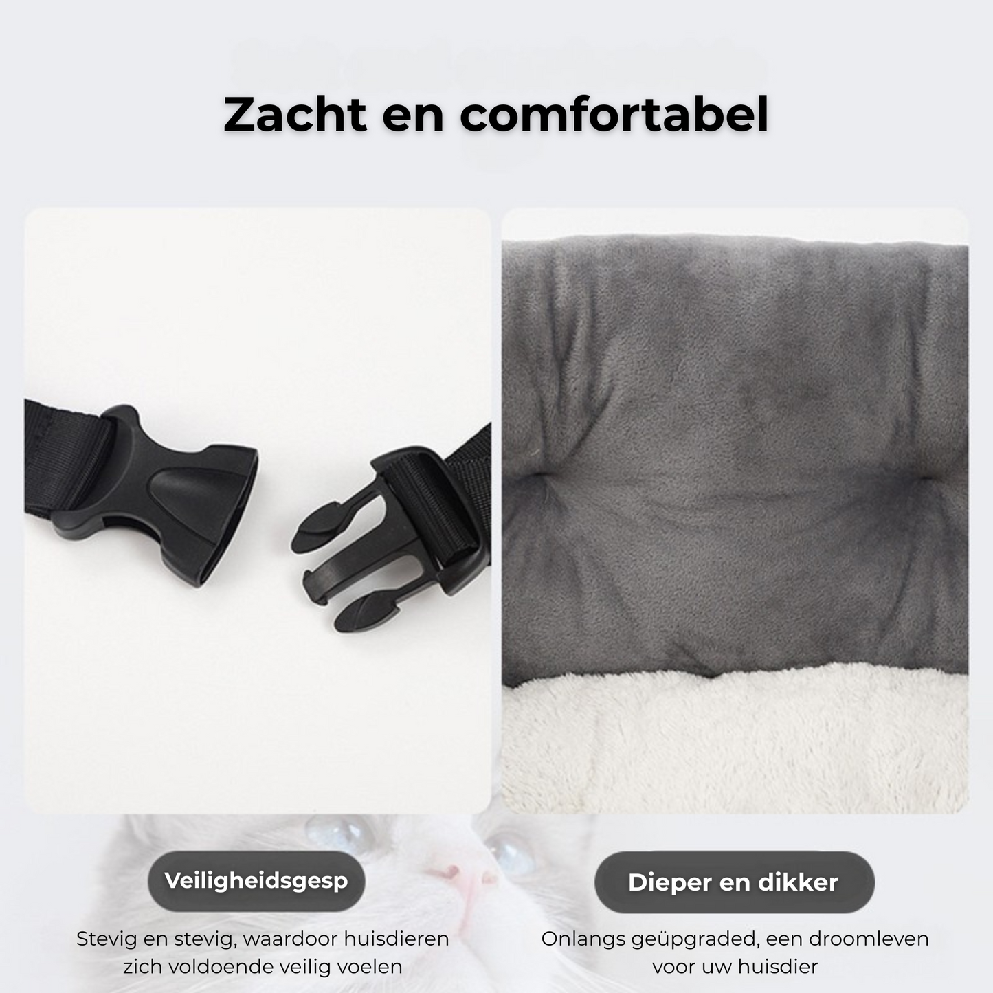 Allora Living Opvouwbare Dierenstoel voor Binnen en voor het Reizen met je Hond of Kat