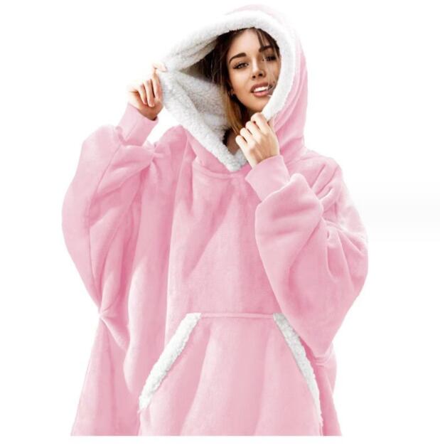 ❄️ Fluffy TV Hoodie Blanket – Jouw Ultieme Winter Must-Have!