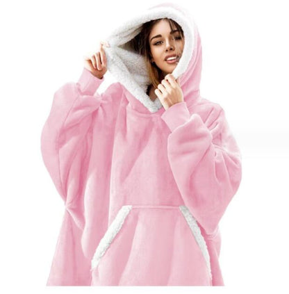 ❄️ Fluffy TV Hoodie Blanket – Jouw Ultieme Winter Must-Have!