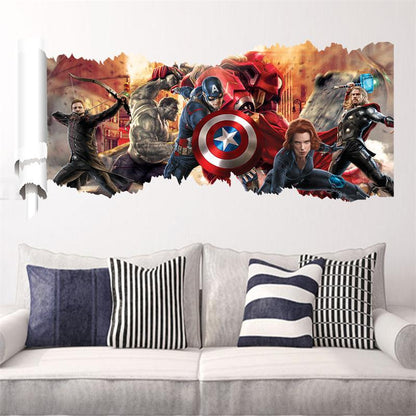 The Avangers gemaakt van  PVC  46x90 cm