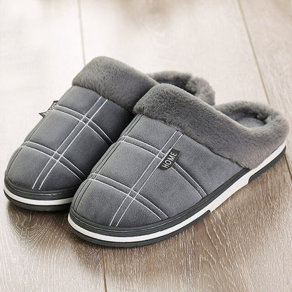 Luxe Warme Herenpantoffels – Comfort & Stijl voor de Winter