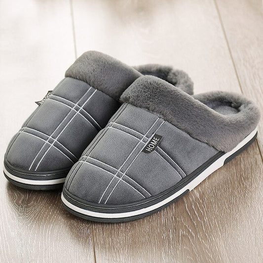 Luxe Warme Herenpantoffels – Comfort & Stijl voor de Winter