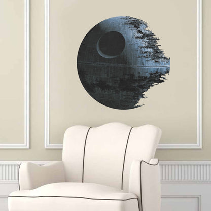 Star Wars Death Star Muurstickers gemaakt van PVC   45x45 cm