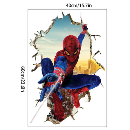 Spider-Man Muursticker gemaakt van PVC