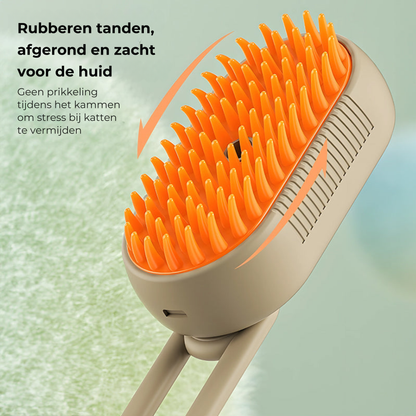 Elektrische Huisdierkam – Spray & Massage voor Katten en Honden 🐾