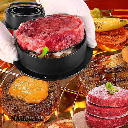 🍔 3-in-1 Burger Maker – Perfecte Hamburgers.