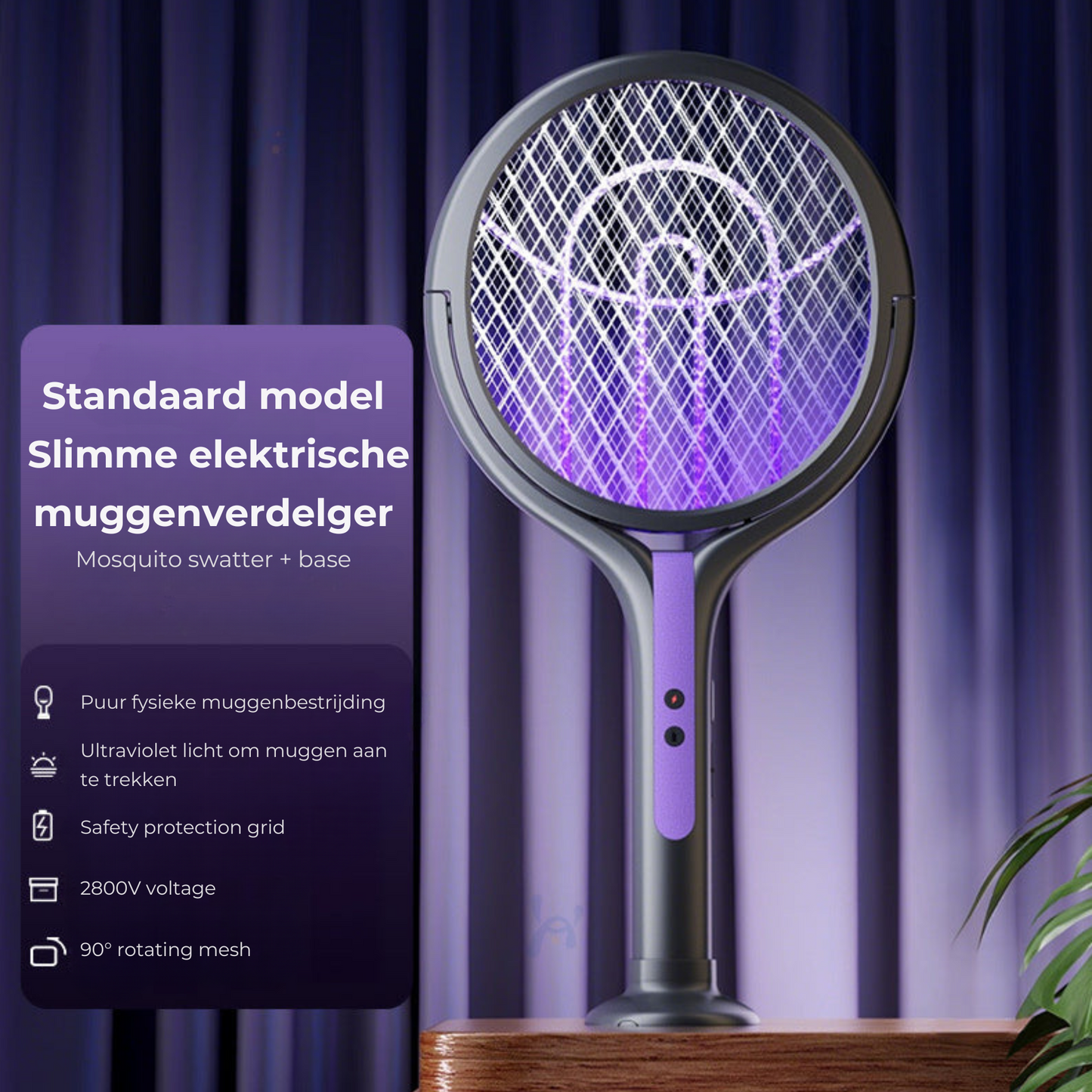 Elektrische 2-in-1 Insectenverdelger met nachtlamp