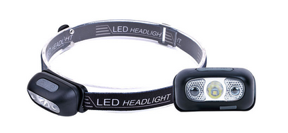 LED Hoofdlamp – Oplaadbaar, Krachtig & Handsfree Nachtverlichting