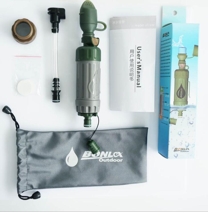 Portable Outdoor Water Filter – 0.01µm Survival Drinkwaterzuiveraar
