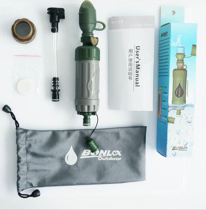 Portable Outdoor Water Filter – 0.01µm Survival Drinkwaterzuiveraar