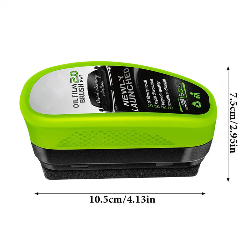 Effectieve Autoglas Reinigingsborstel – Voorruit en Zijramen Zonder Strepen