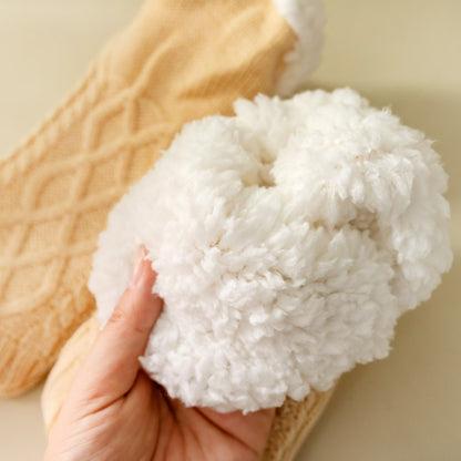 🧦 Warme Winter Huissokken – Dikke Fleece & Antislip Comfort