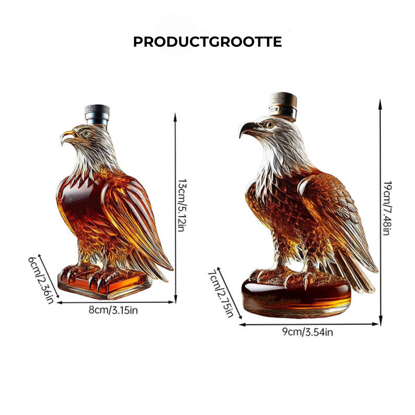 Stijlvolle Adelaar karaf – Voor Vader, Echtgenoot, Vriend of Whiskyliefhebber   Cadeau Tip !  🎁